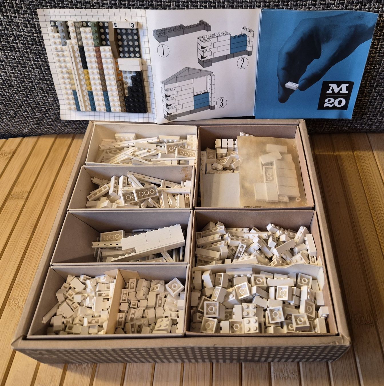 Lego Baukästen: Seltener Baukasten - Mini-Lego / Modulex M20 – Gebraucht aus Basel von Kurioses