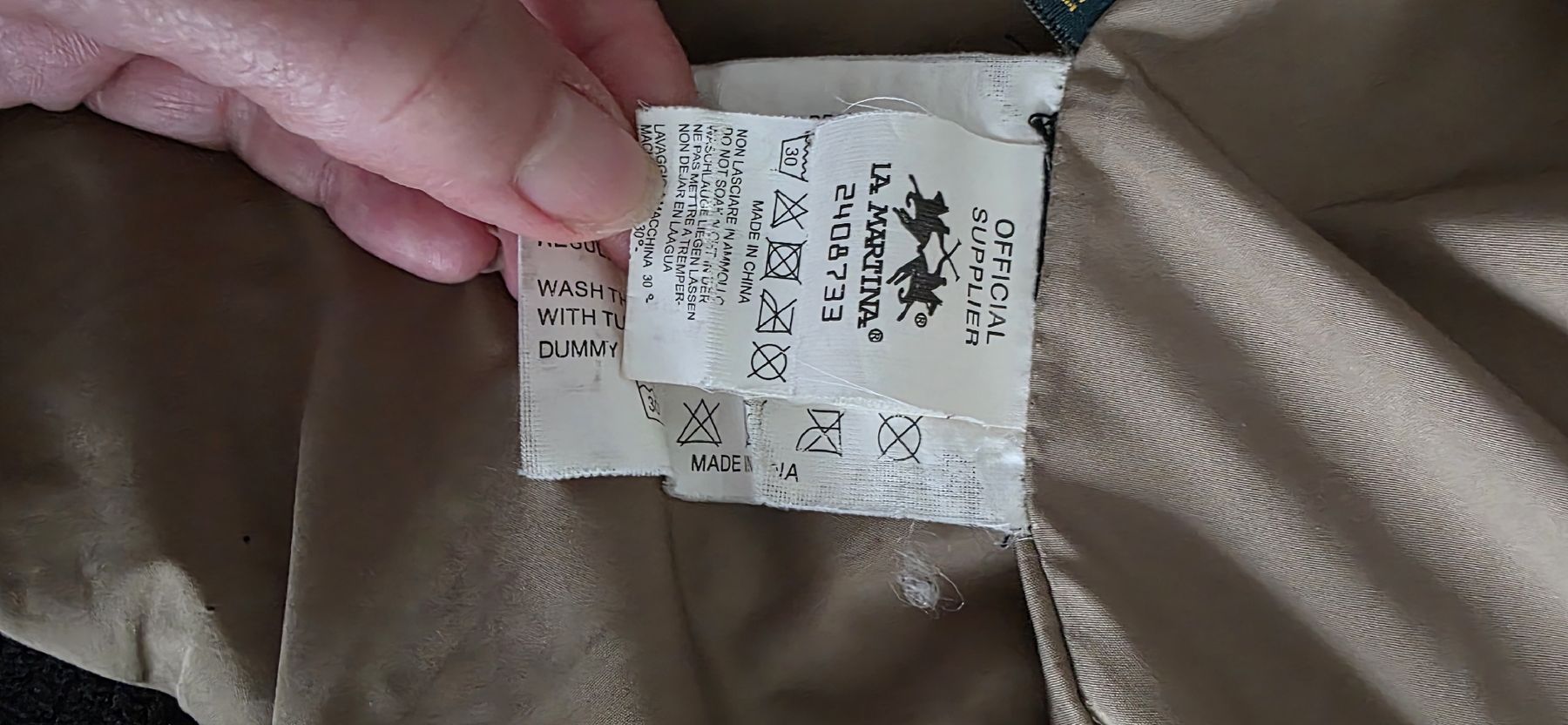 La Martina Giacche: La Martina Herrenjacke Gr. M – Usato da Ehrendingen venduto da kikiflo 3