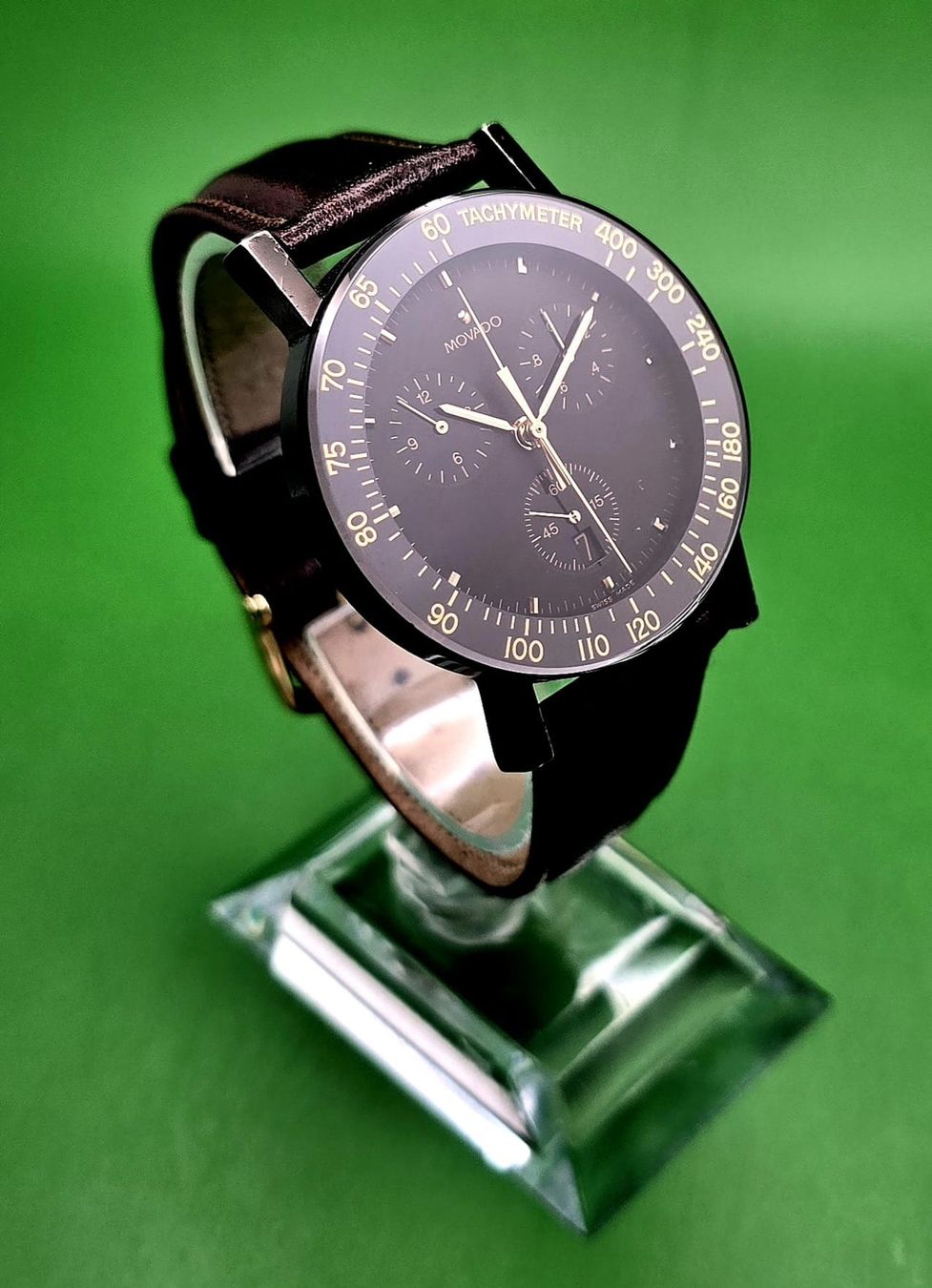Zenith Montres: MOVADO CHRONOGRAPH MARKANTEM TACHYMETER-RING MATERIAL: EDELS – D'occasion à Neftenbach par Taschen-Uhren 9