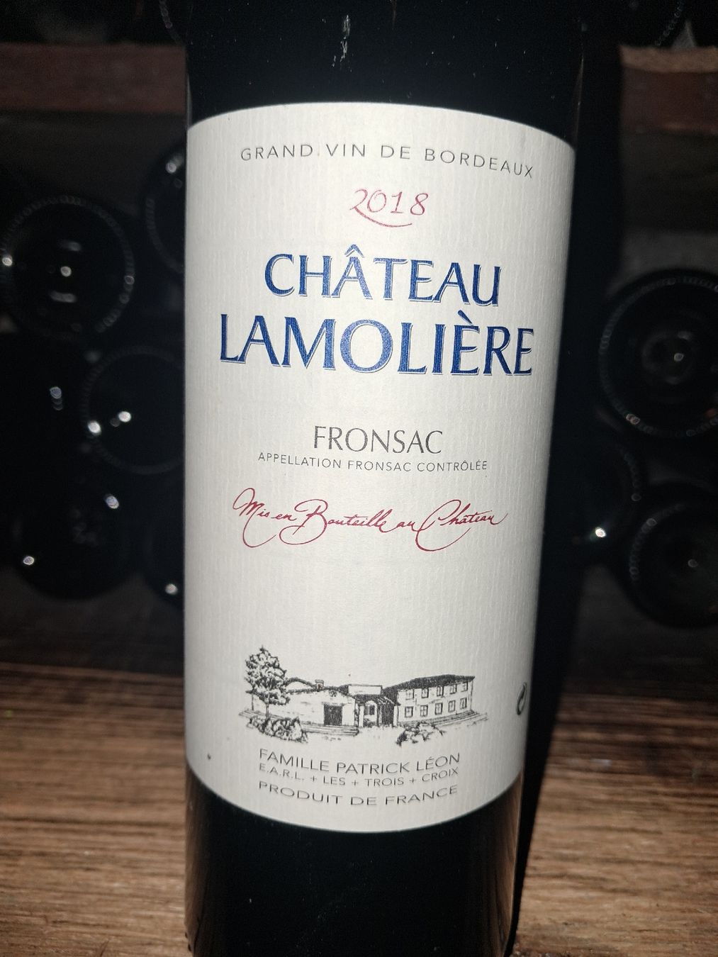 Vins: Château Lamolière Fronsac 2018 – Neuf avec emballage d'origine à Le locle par juliensaran 1