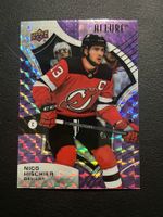 Nico Hischier 2021 Purple Diamond 5/10 New Jersey Devils