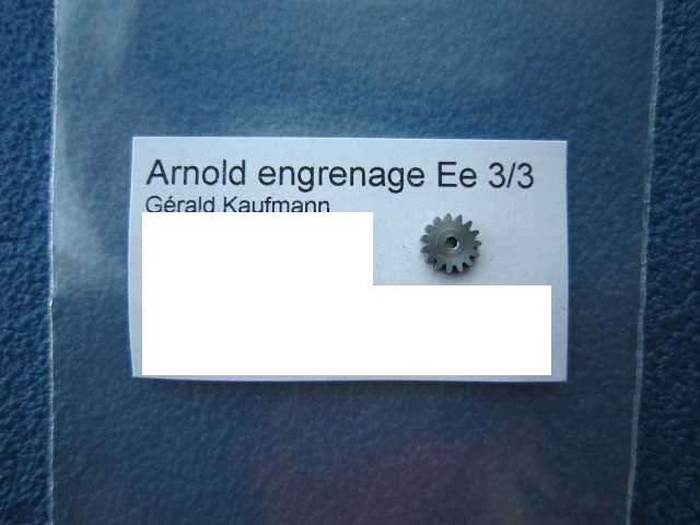 Arnold Modellini di ferrovie: Arnold Zahnrad engrenage Eloc Ee 3/3 – Nuovo e nell'imballaggio originale da Hauterive NE venduto da eriamch