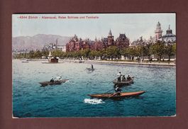 ZÜRICH - Alpenquai - 1910