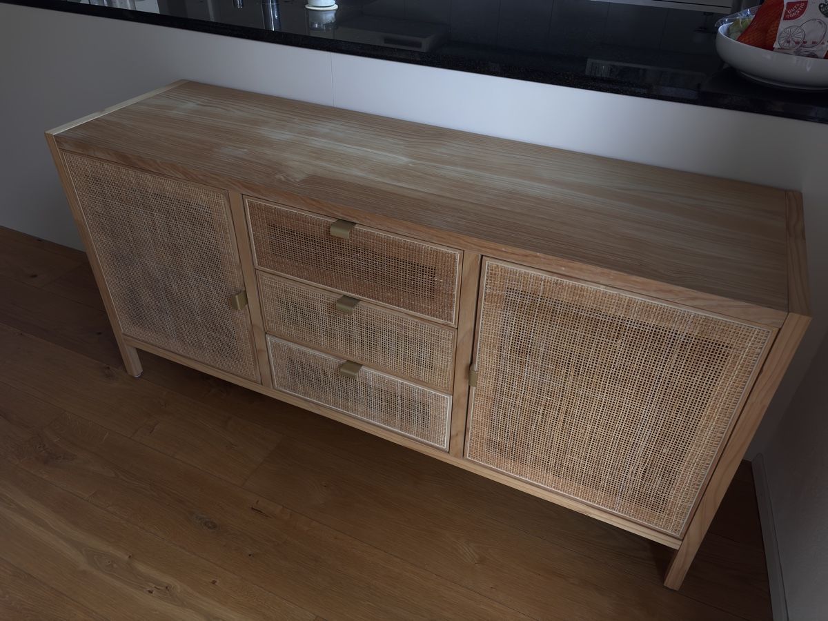 Commodes: Rattan Kommode Sideboard Echtholz – D'occasion à Kreuzlingen par leo_c9x2 7
