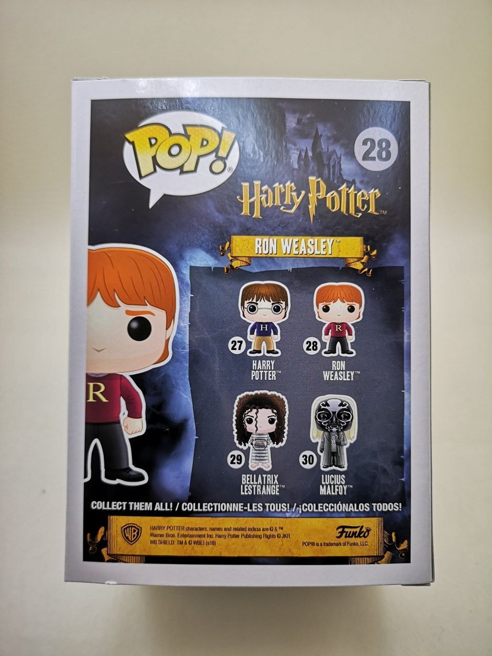 Funko Statuette: Funko Pop Ron Weasley #28 – Nuovo e nell'imballaggio originale da Riehen venduto da _TheCollectorShop_ 3