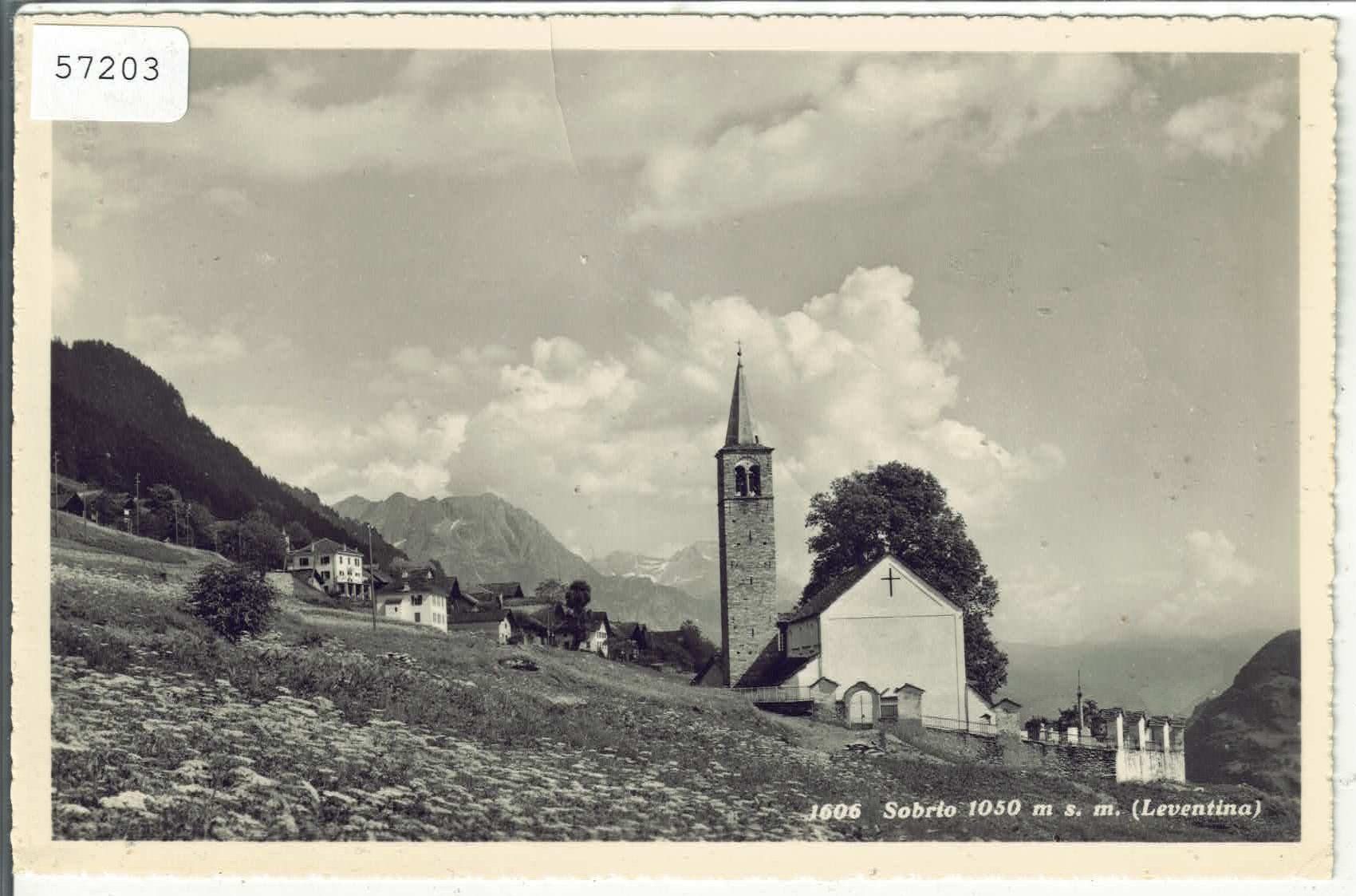 Ansichtskarten: Sobrio (Leventina) – Gebraucht aus Ettingen von Kartenplanet