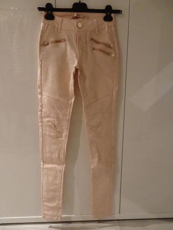Monday Denim Hose rosa mit Überzug Gr. XS - 240218