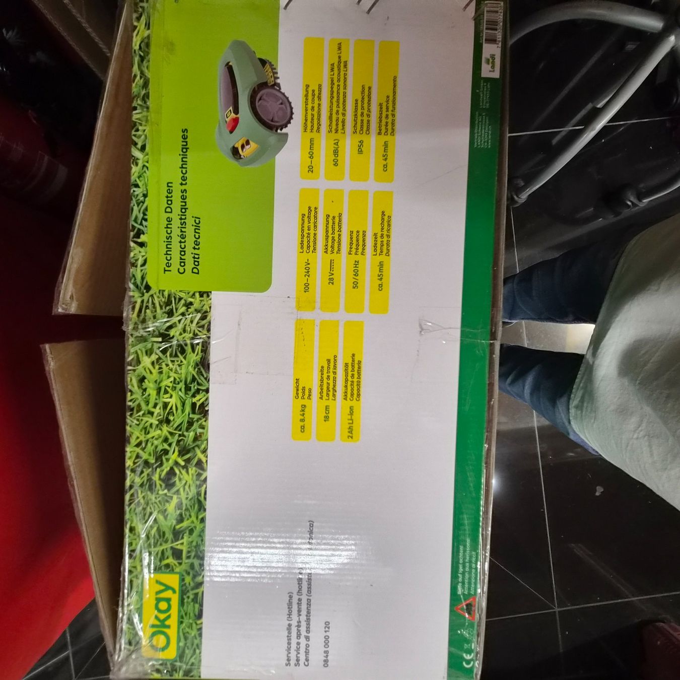 Tagliaerba: Robot tondeuse Landi RM 18 III – Nuovo e nell'imballaggio originale da Chamoson venduto da Pellaton02 2