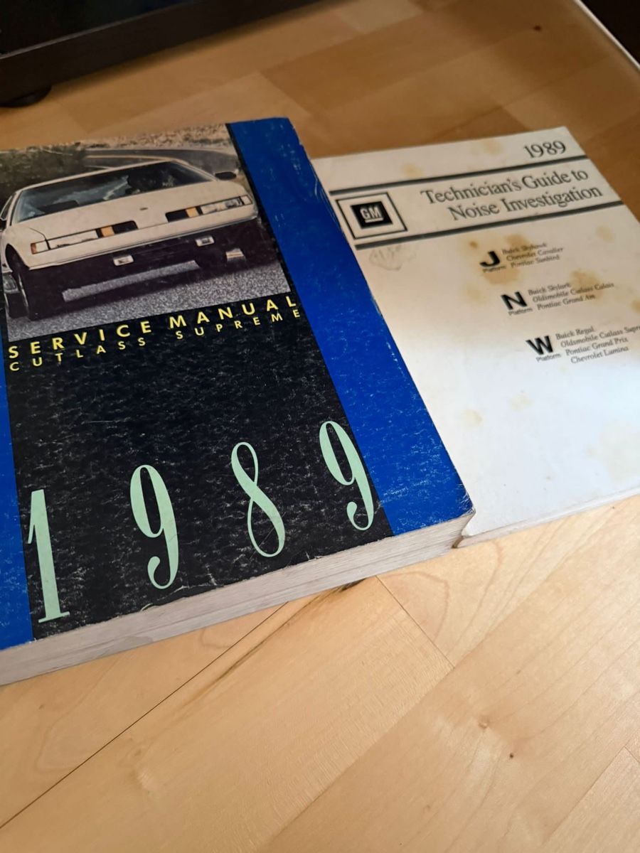Libri: Werkstattbuch - Oldsmobile Cutlass Supreme – Usato da Brüttisellen venduto da executiveimports