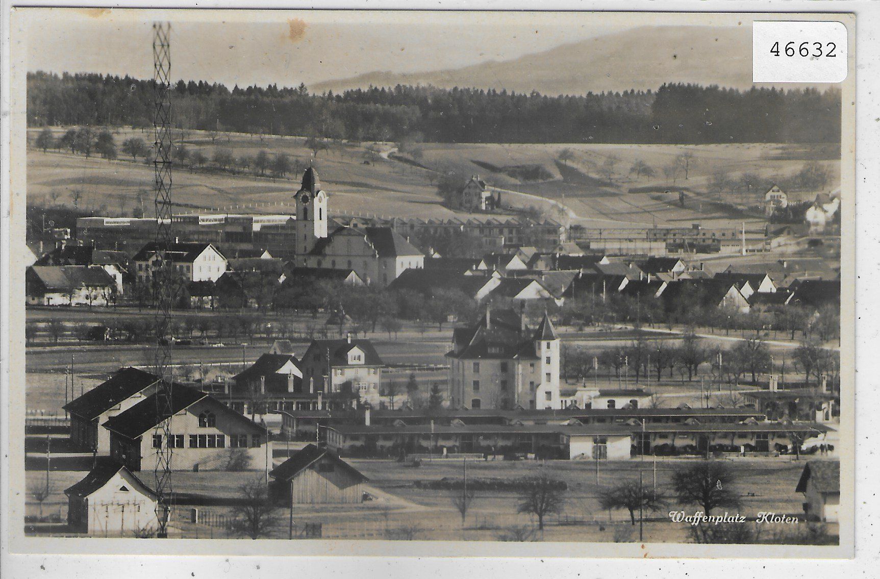 Cartoline postali: Kloten - Waffenplatz – Usato da Ettingen venduto da Kartenplanet