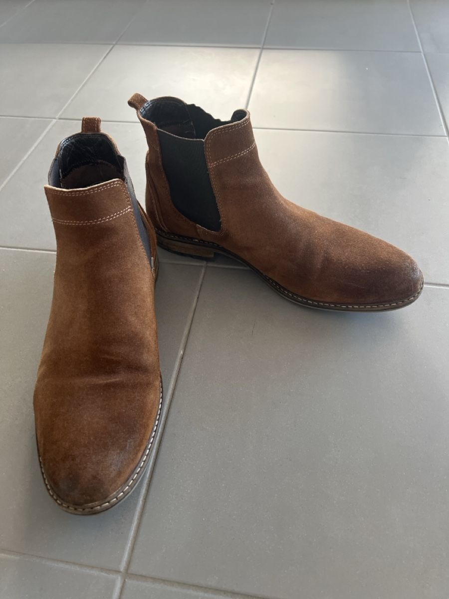 Herrenschuhe: Clark's man leather brown boots 43 – Gebraucht aus Zürich von 102_2xvt
