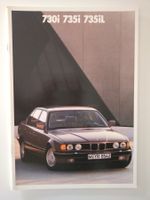 BMW 7er E32 1989 - 730i 735i 735iL - Prospekt / Katalog