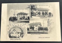 Gruss aus Zollbrück 4-Bildrig 