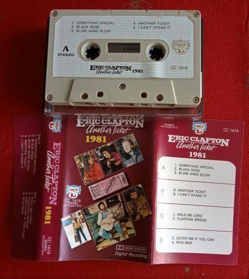 Kompaktkassetten: ERIC CLAPTON - Another Ticket - cassette – Gebraucht aus Le Locle von PereiraHugo 1
