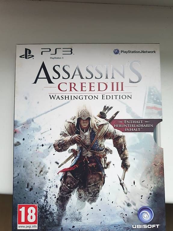 Spiele: Assasins Creed 3 (PS3) - Washington Edition – Gebraucht aus Widnau von El_Capitan5
