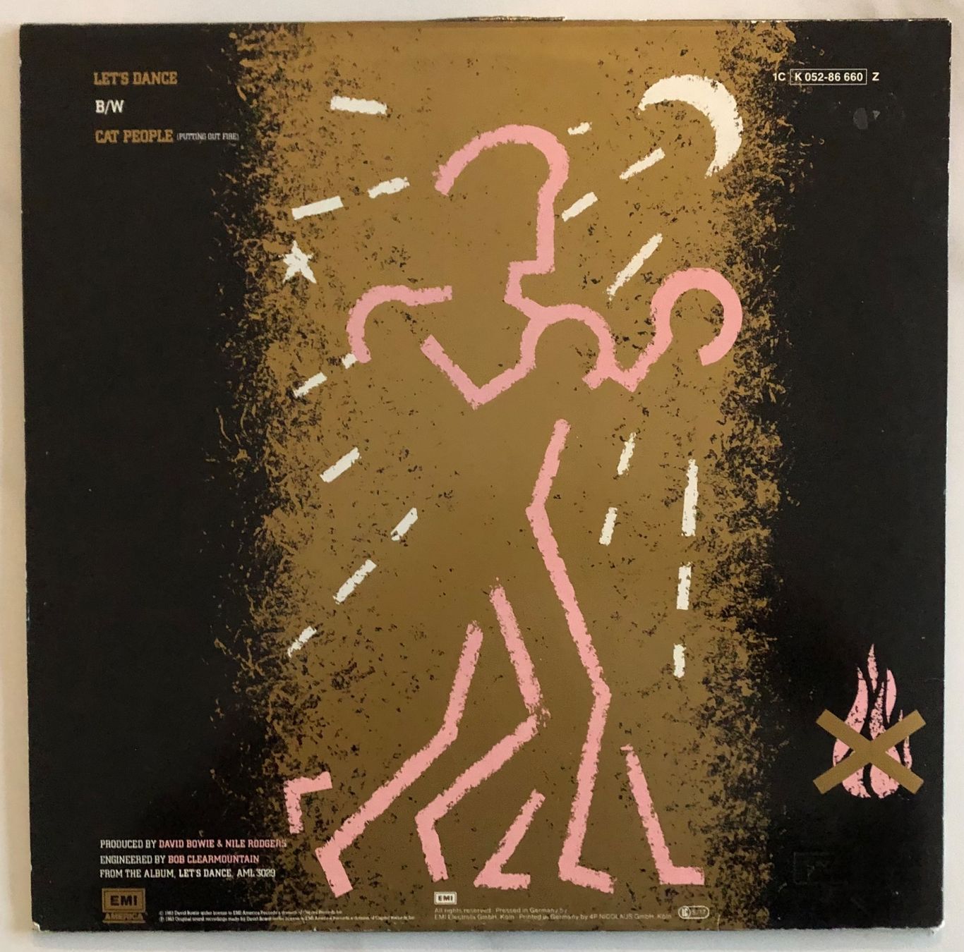 Dischi in vinile: DAVID BOWIE - LET'S DANCE – Usato da Poliez-Pittet venduto da Newtown-Records 2