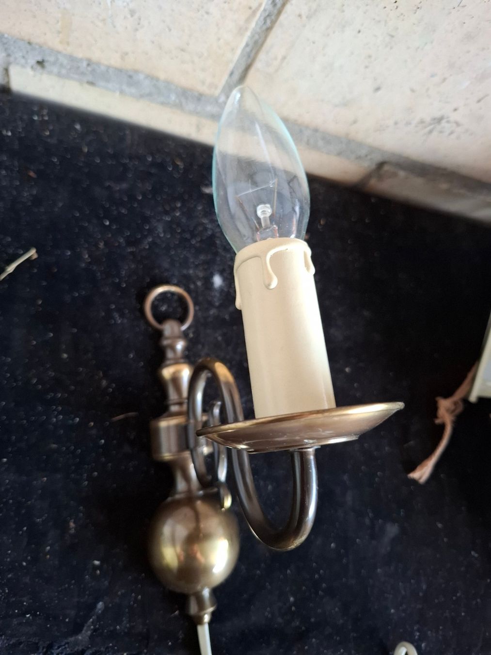 Lampen: Wandleuchte Messing mit Kabel und Stecker gebraucht – Gebraucht aus Schönholzerswilen von clyde123 1