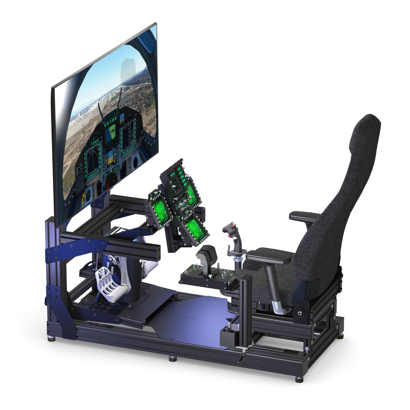 Hometrainer: Monstertech MTS platform: One cockpit — maximum flexibility! – Nuovo (secondo la descrizione) da Münsingen venduto da helifliegen