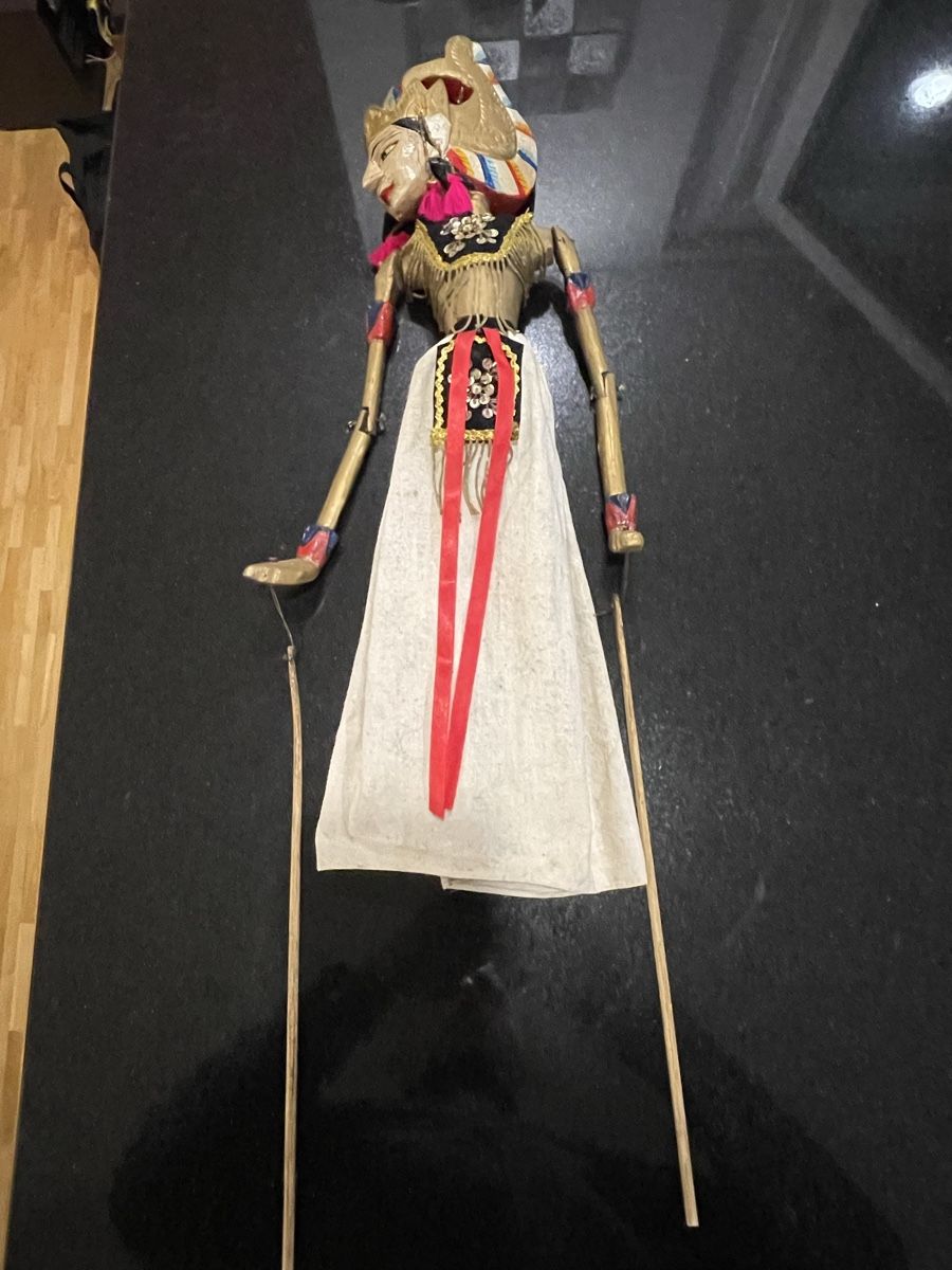 Statuette: Wayang Golek marionetta Indonesia – Usato da Sennhof venduto da gio_79cw 1