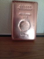 Geiger 100 Unzen Feinkupfer Barren