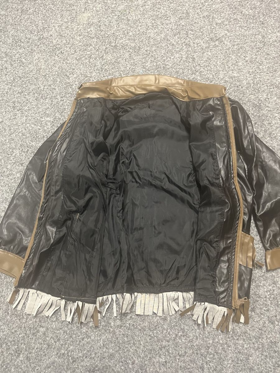 Costumi: Retro Kunstleder Jacke mit Fransen, Western Style. – Usato da Seon venduto da Sonnenblume95 3