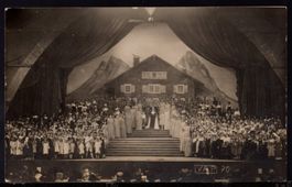 Aarau 1924 Eidg. Schützenfest Festspiel Schlussszene 1914