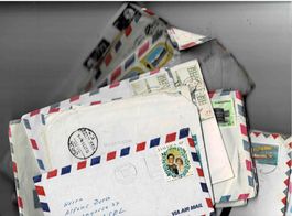 Posten alter Flugpost Briefe Philipinen  england usw über 50