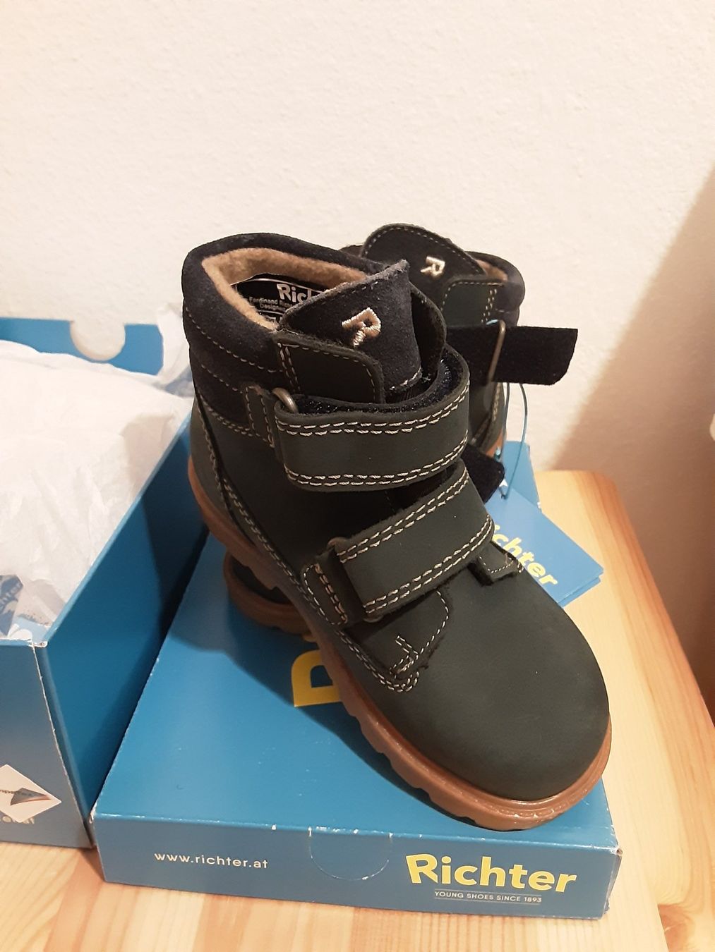 Schuhe für Jungen: Richter Jungen Halblange Stiefel – Neu und originalverpackt aus Glattfelden von Roman2504 1