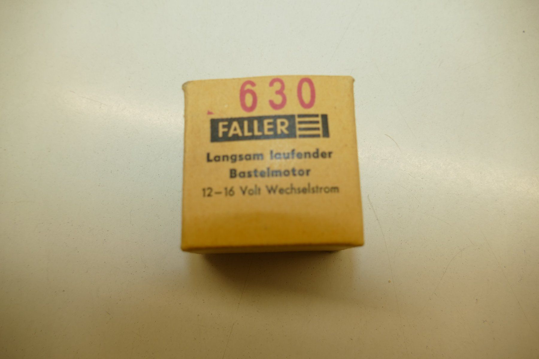 Faller Modellini di ferrovie: Faller: Langsam laufender Bastelmotor – Nuovo (secondo la descrizione) da Niederhasli venduto da rail-duerst