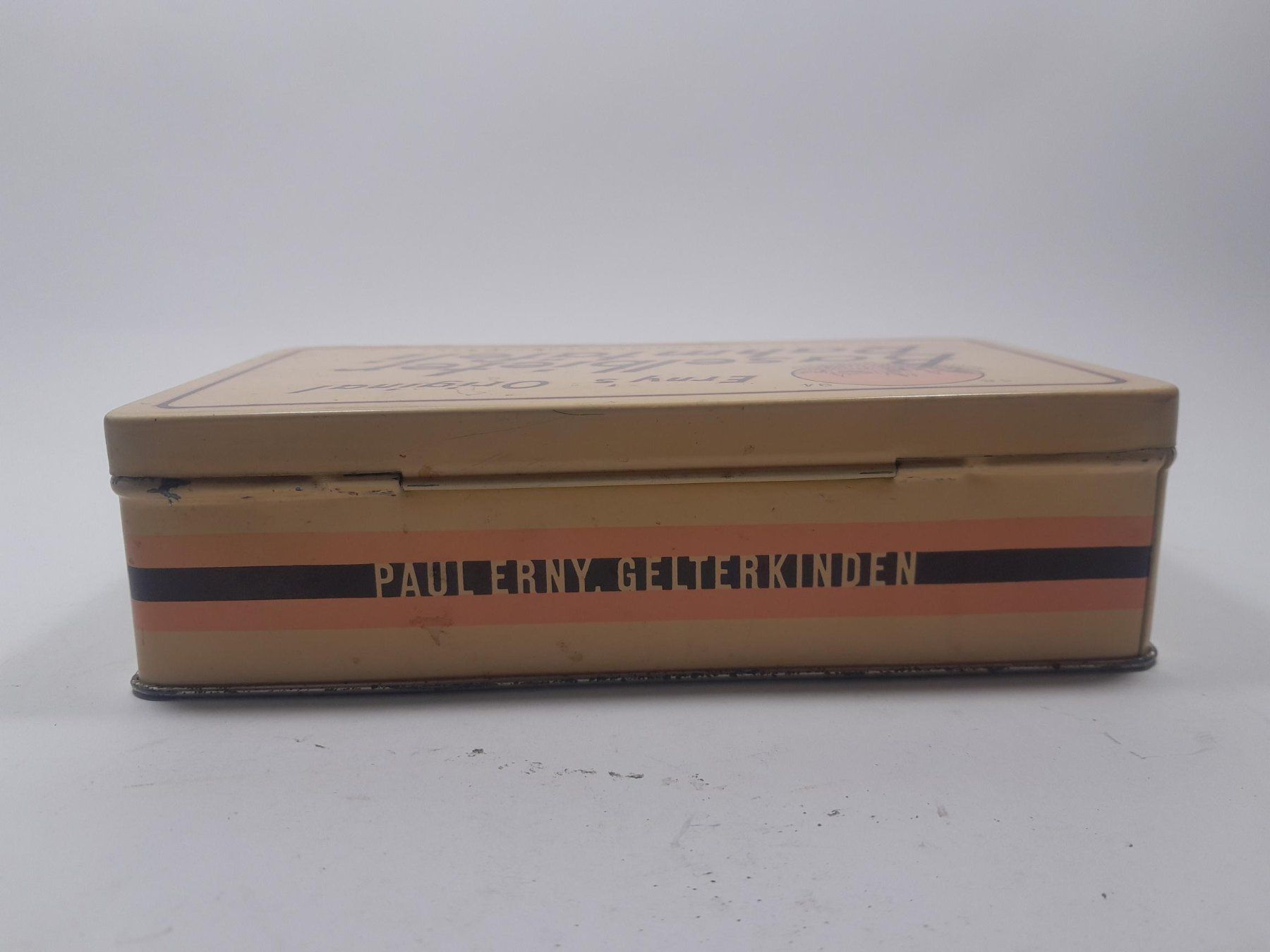 Dosen: Vintage Blechdose / Büchse  / Dose - Baselbieter Rahmtäfeli – Gebraucht aus Männedorf von Bel-view 3
