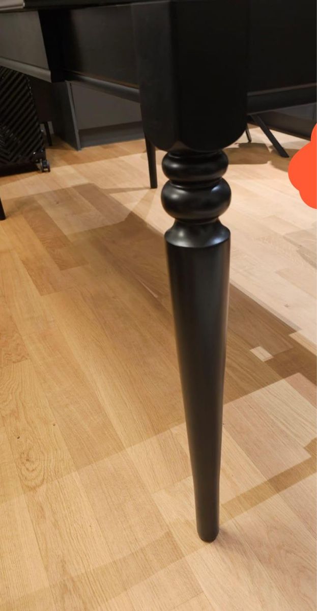 Ikea Tische: Extendable Black Wood Dining Table – Gebraucht aus Spreitenbach von Stefani_ch 2