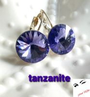 Ohrringe mit Swarovski Kristallen => 9 Farben zur Auswahl 💎