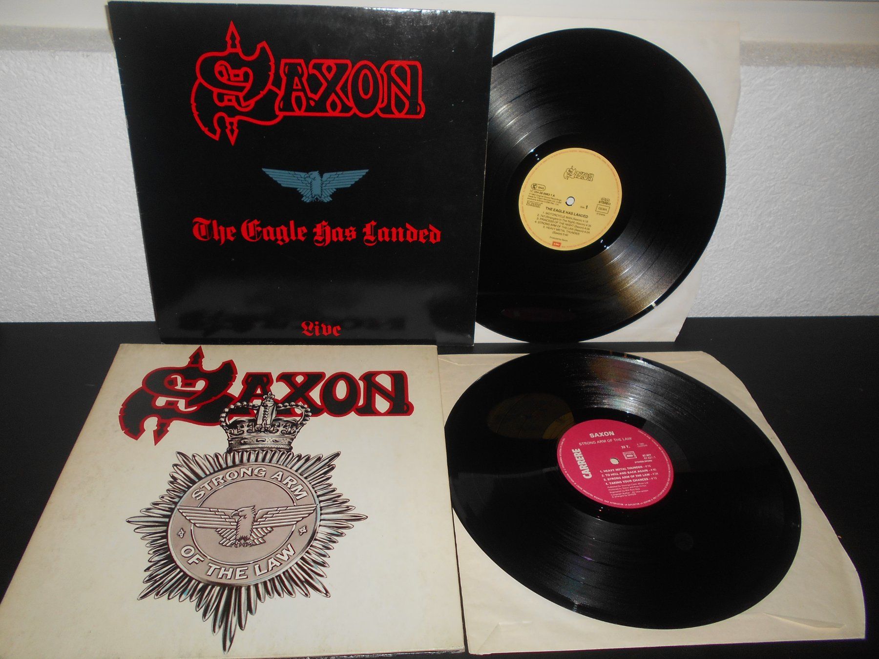 Schallplatten: 2 X SAXON LPs – Gebraucht aus Aarberg von witchhunter01