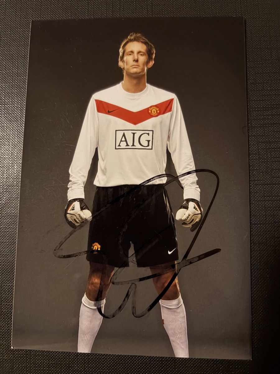Autografi: Edwin van der Sar Autogramm - Top Sammlerstück! – Usato da Widnau venduto da Spetz