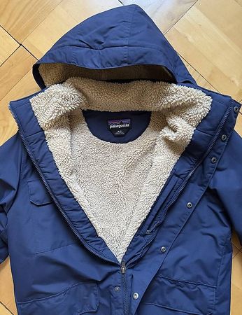 Patagonia Isthmus Parka  Navy Blau, Grösse M  Neuwertig!