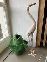Lagerräumung Papmache Fisch und Flamingo 50 cm 110cm
