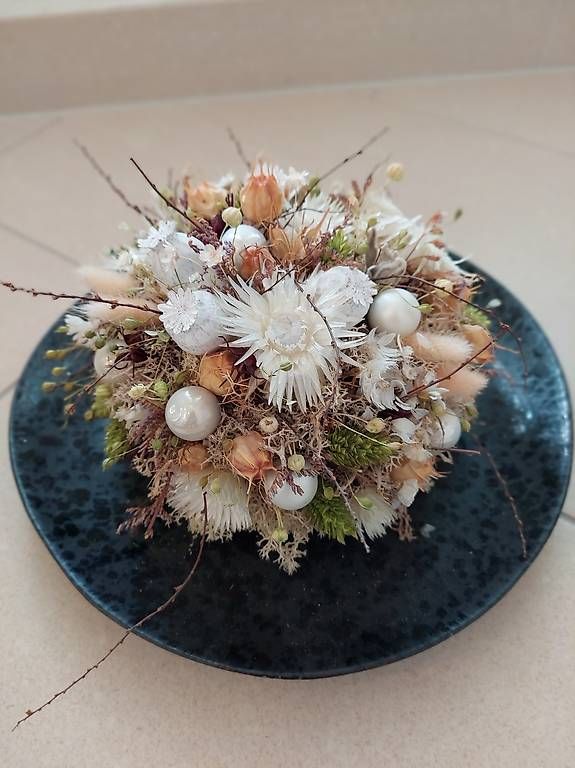 Tutte le decorazioni: Trockenblumen Gesteck. Kunst. Dekoration – Nuovo (secondo la descrizione) da windisch venduto da gravity2 3