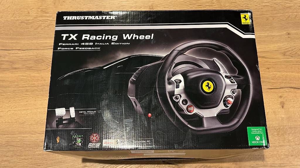 Controller: Thrustmaster TX Racing Wheel Ferrari 458 Italia Edition – Usato da Schindellegi venduto da Reschech 1