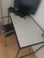 Schreibtisch Metall weiss gute Beschaffenheit