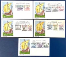1964 Spanische Marine FDC Satz - Michel 1483-1496