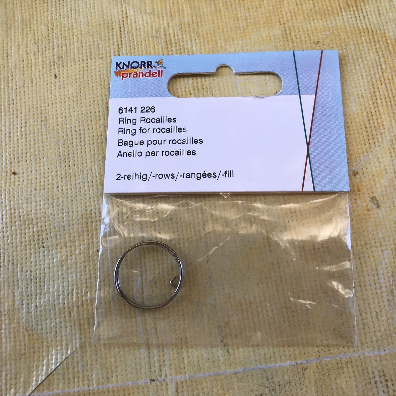 Anelli: LOT RING ROCAILLES 3 -REIHIG & 2-REIHIG – Nuovo e nell'imballaggio originale da Ostermundigen venduto da crazy-horse-1840 7