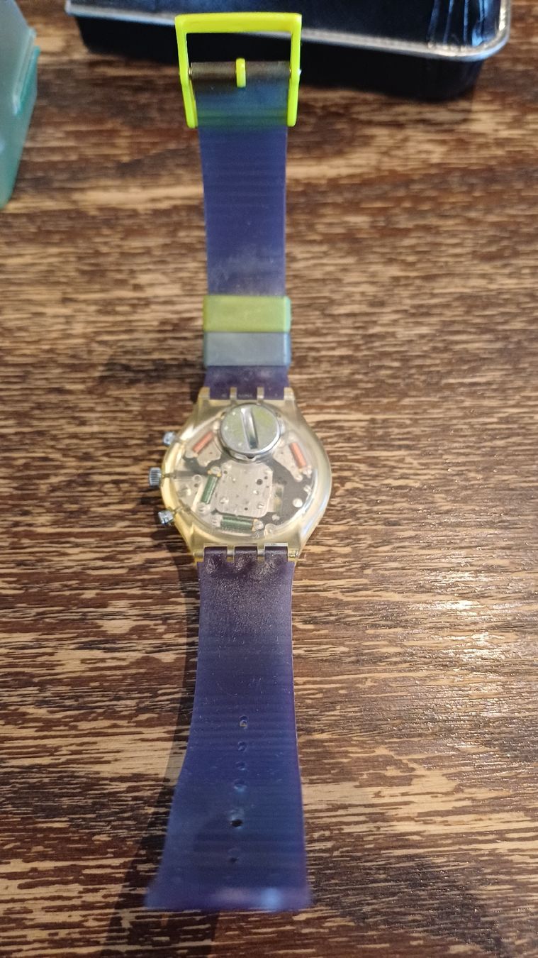 Swatch Orologi: Swatch Chrono Blue Chip 1992 Neuve – Nuovo (secondo la descrizione) da PORRENTRUY venduto da Davide6876 2