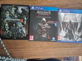 PS4 Game alle zusammen
