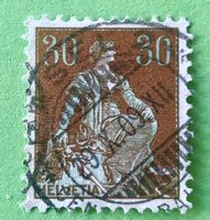  Nr.110 Sitzende Helvetia mit Schwert GESTEMPELT   