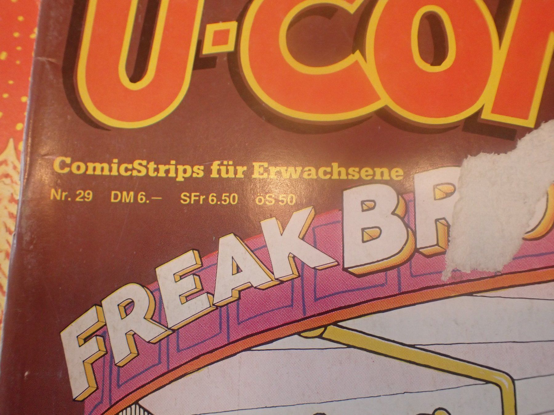 BD: 10 U-COMIX Comic Hefte Nummer 21 - 26 und 28 - 31 – D'occasion à Geroldswil par boy5toy 7