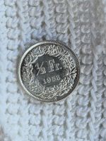 50 Rappen 1958 Silbermünze ( Stempelglanz )