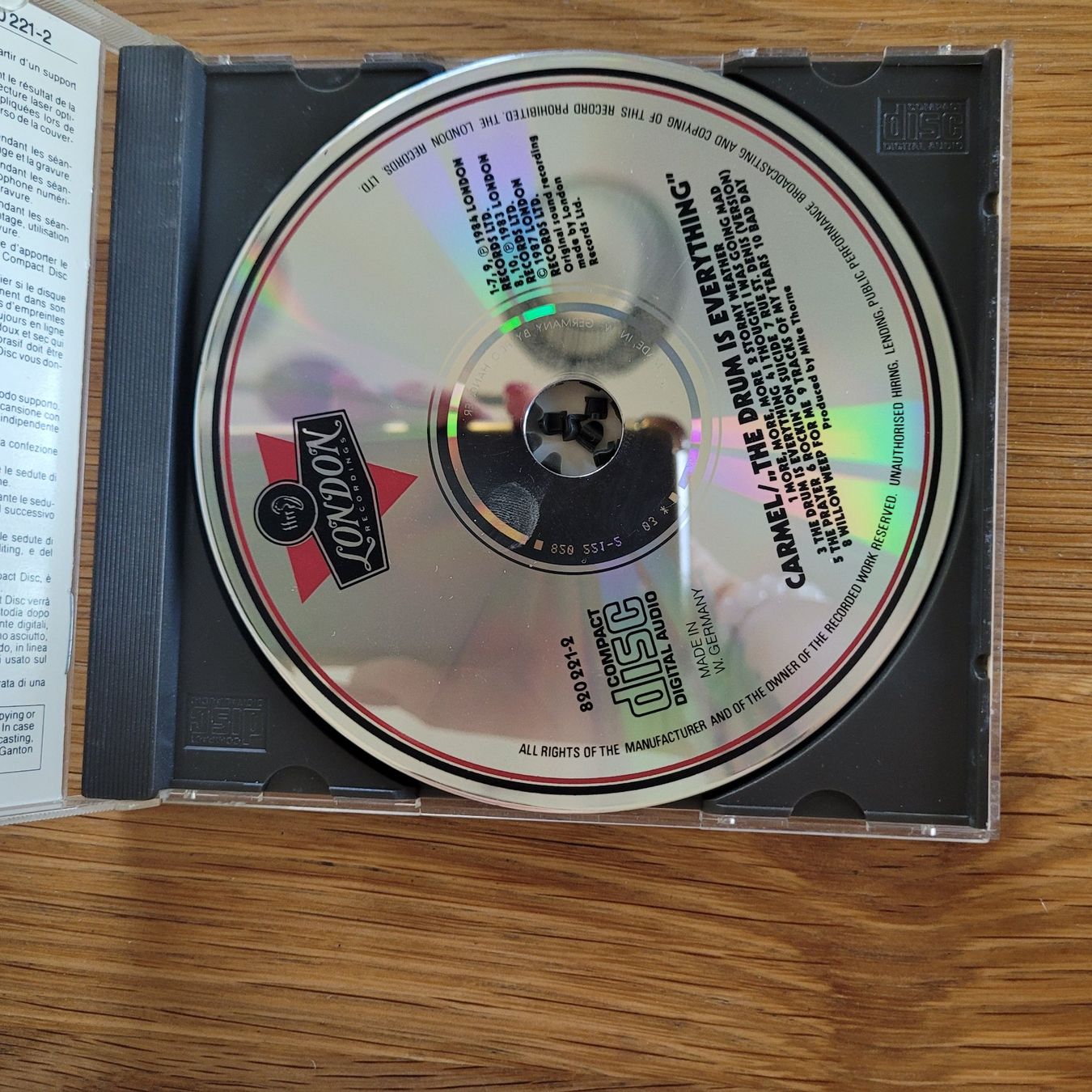 CDs: CD Carmel – Gebraucht aus Biel/Bienne von Destockweb 1