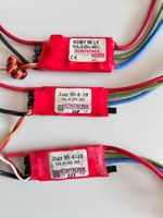 3 Kontronik Regler: 1x Koby 55 LV und 2x Jazz 55-6-18
