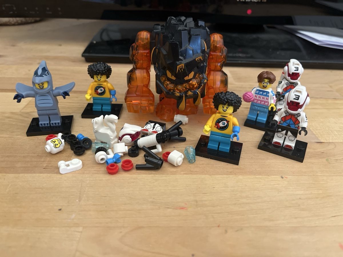 Lego Statuette: Lego Minifiguren Konvolut – Usato da Sargans venduto da pat_lqj7
