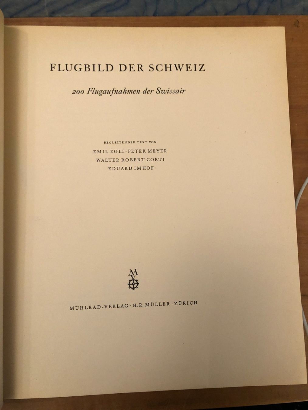 Libri: Egli, Meyer, Corti, Imhof: Flugbild der Schweiz – Usato da Zürich venduto da allp 1